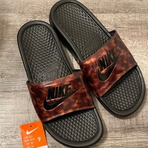 Benassi JDI Print Slide Sandals